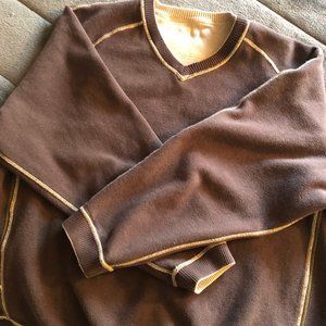 Tommy Bahama Men's V-neck reversible Sweater
